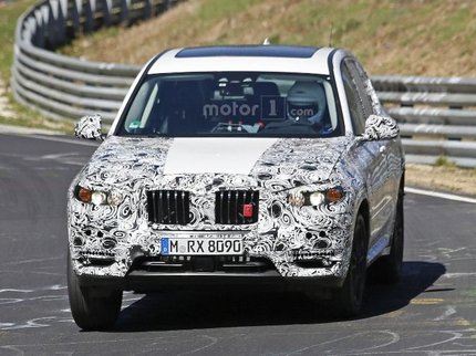 BMW начала тесты нового поколения кроссовера X3